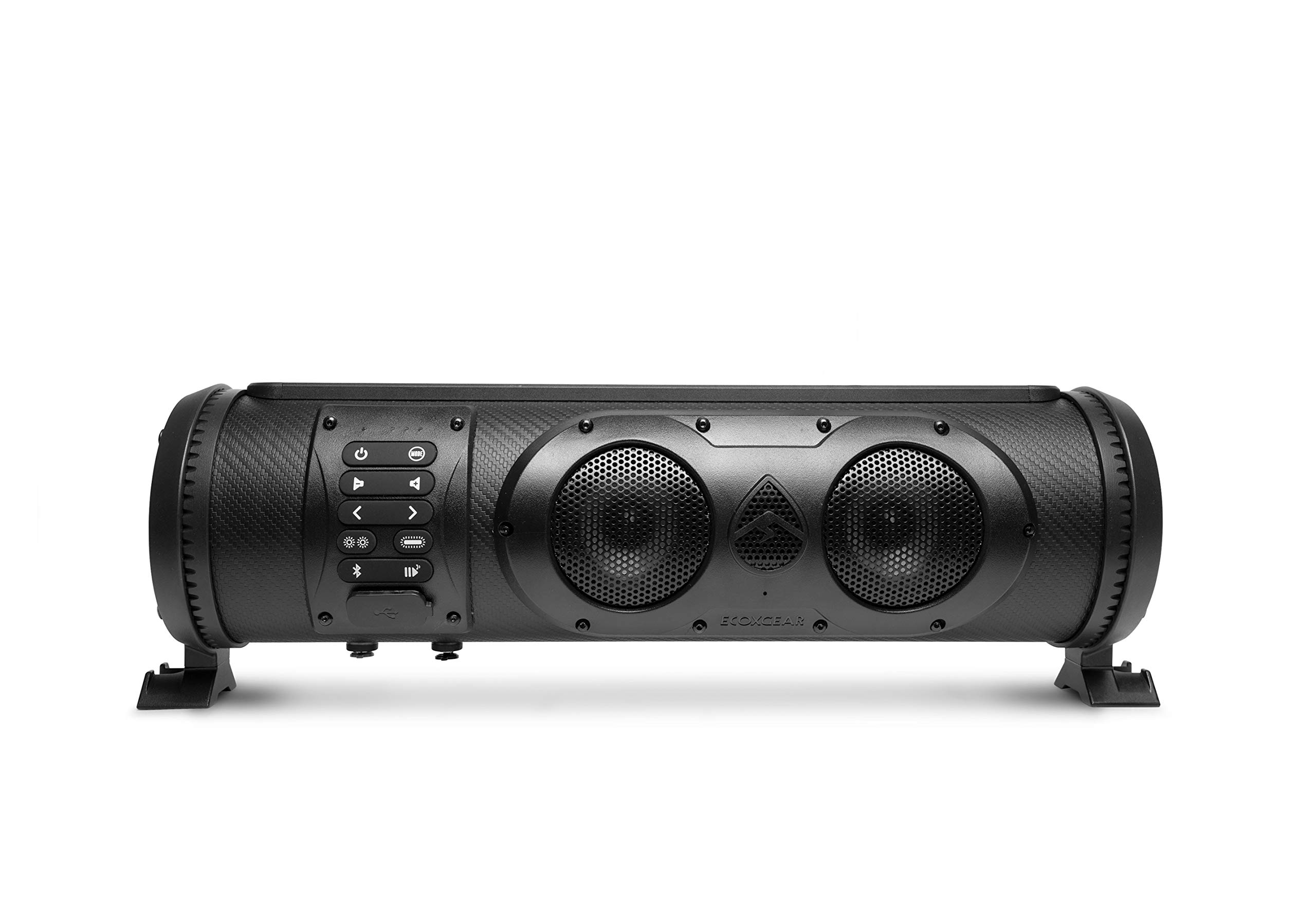 ECOXGEAR SoundExtreme SE18 Amplified Powersports Bluetooth 5 Speaker Soundbar Étanche Sandproof avec éclairage LED 300 Watts de puissance de crête