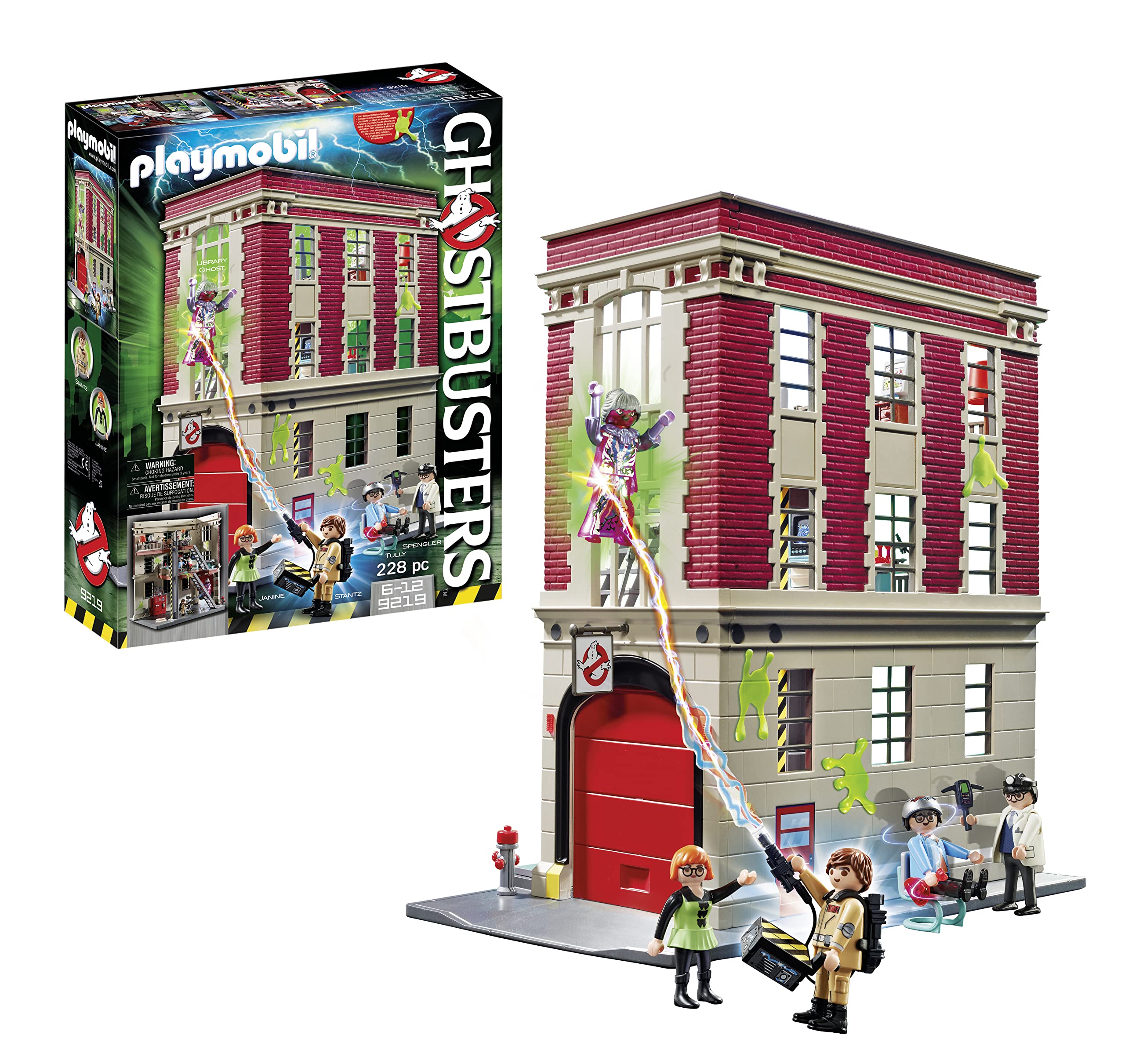 Playmobil Caserne de pompiers de SOS Fantômes