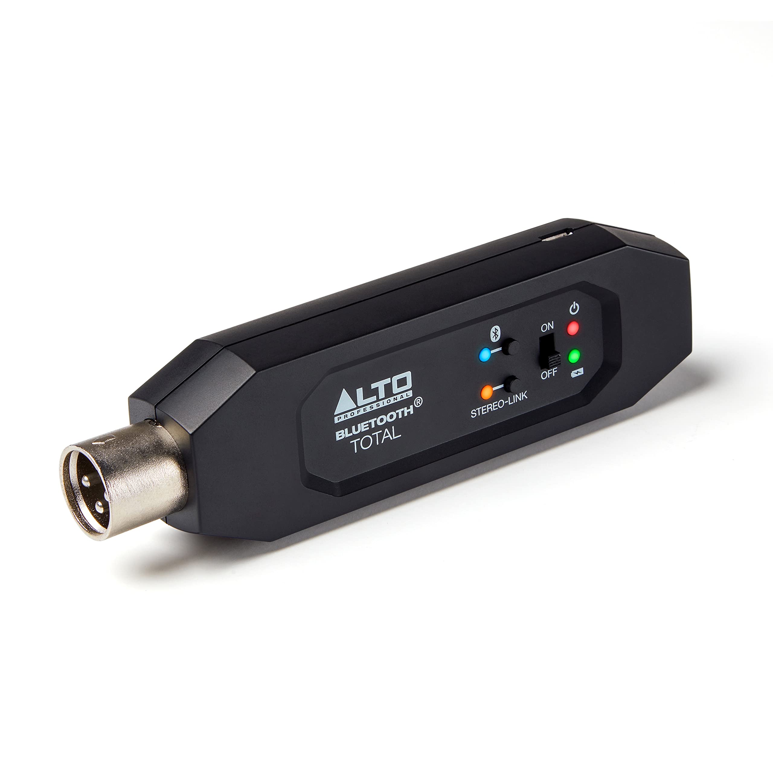 Alto Professional Bluetooth Ultimate - Récepteur Bluetooth stéréo rechargeable équipé de XLR pour les configurations de table de mixage/mélangeur audio et les systèmes de sonorisation actifs