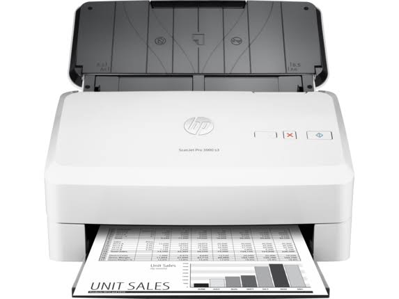 HP Scanner de bureau à alimentation feuille à feuille s3  ScanJet Pro 3000 (L2753A)