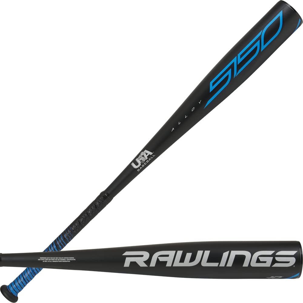 Rawlings | 5150 Batte de baseball pour jeunes | États-Unis | -11/-10/ -5 Drop | 1 pc. Aluminium | 2 5/8 Baril