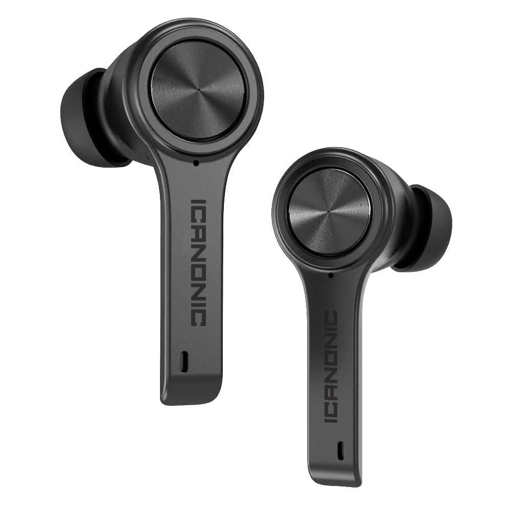  XClear Écouteurs sans fil avec sons immersifs Écouteurs intra-auriculaires Bluetooth True 5.0 avec étui de chargement/Appels stéréo à couplage rapide/Microphones intégrés/IPX5 anti-transpiration/Bass...