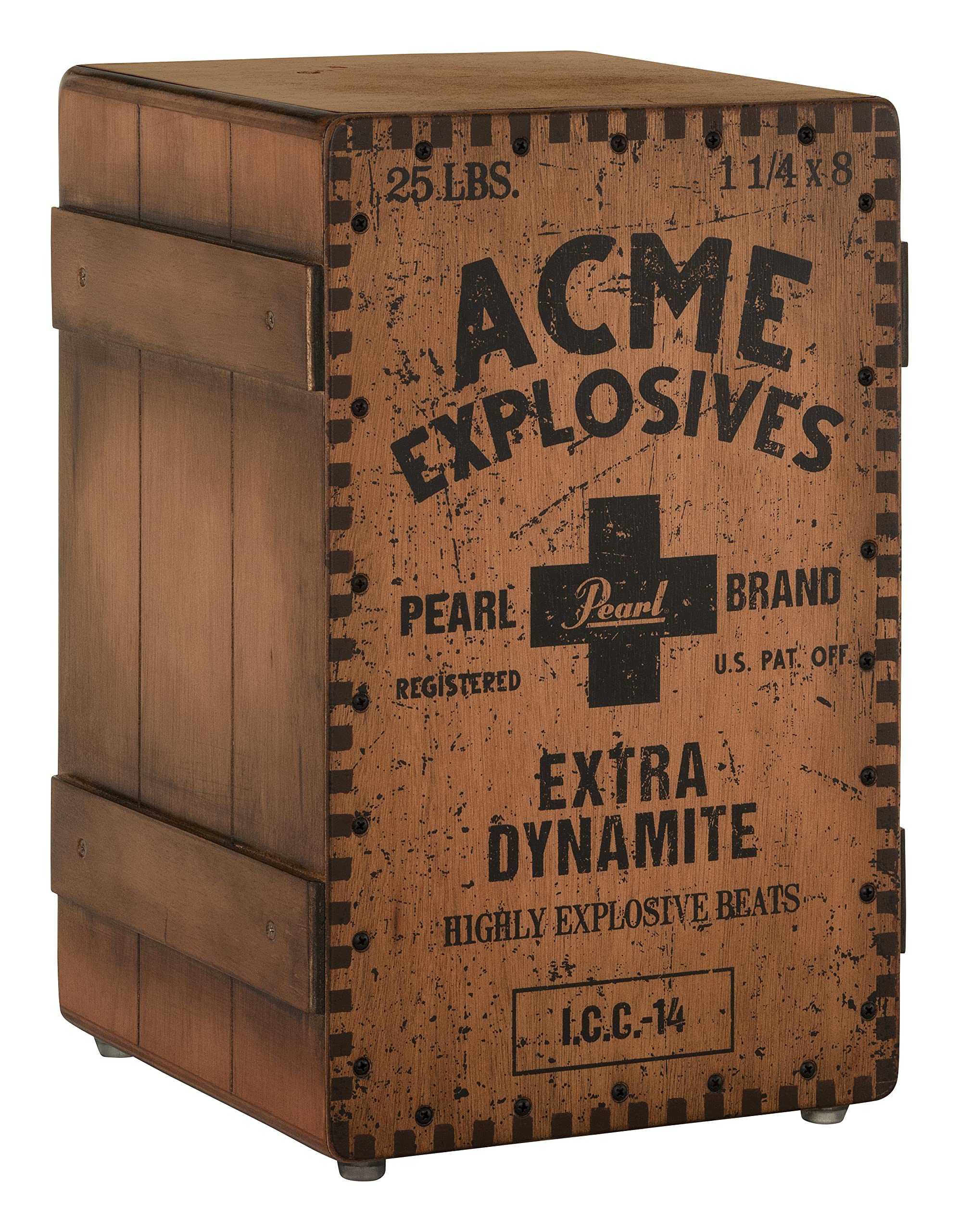 Pearl Cajon de style caisse Primero avec devant Acme