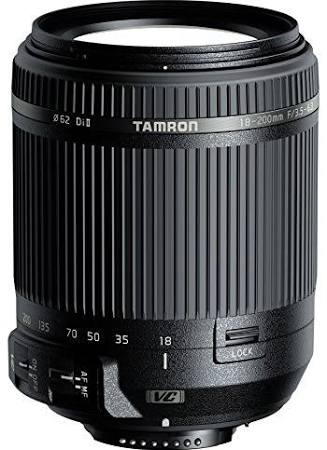 Tamron Zoom tout-en-un AF 18-200 mm F / 3.5-6.3 Di-II VC pour reflex numérique Nikon APS-C