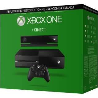 Microsoft Système de console Xbox One 500 Go avec Kinect (certifié remis à neuf)