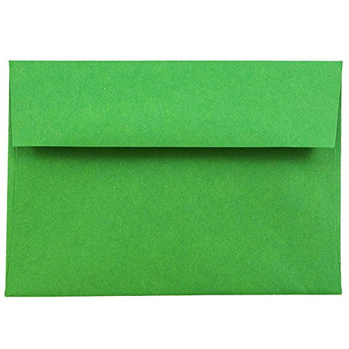 JAM Paper Enveloppes vertes de Noël Brite Hue