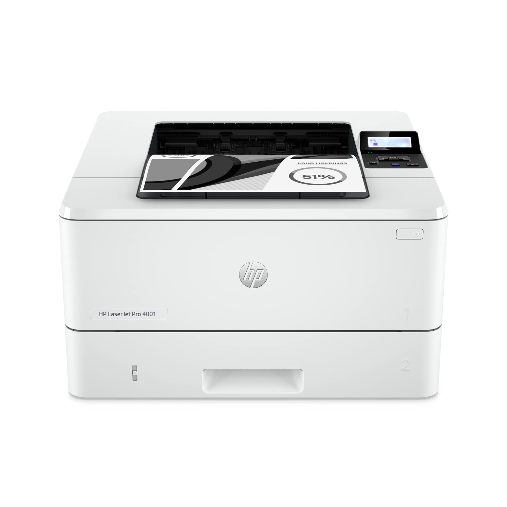 HP Imprimante noir et blanc sans fil LaserJet Pro 4001d...