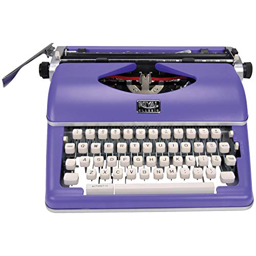 Royal 79119Q Machine à écrire manuelle classique (violet)