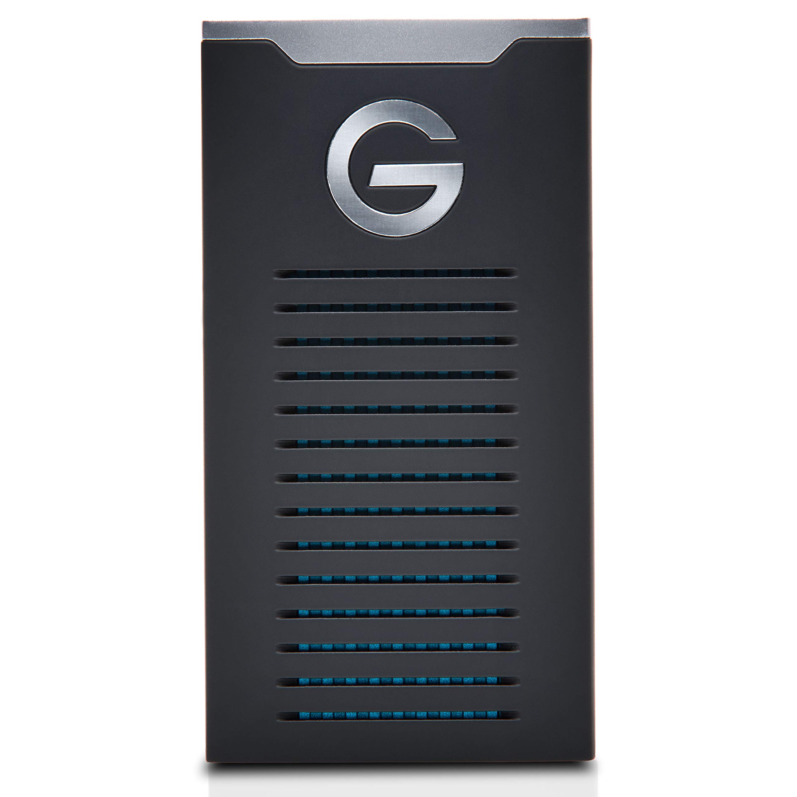 G-Technology Stockage externe portable durable SSD mobile G-DRIVE 2 To - USB-C (USB 3.1 Gen 2) - 0G06054
