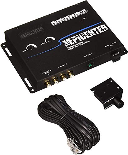 AudioControl The Epicentre Bass Booster Expander & Bass Restoration Processor avec télécommande (Noir)