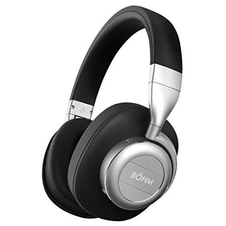 BHM Casque d'écoute sans fil Bluetooth avec coussinets d'oreille avec suppression active du bruit - B76