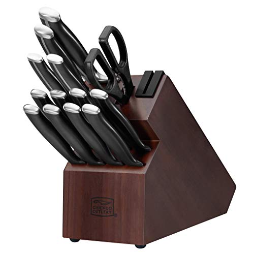 Chicago Cutlery Ensemble de 14 couteaux Burling avec bloc
