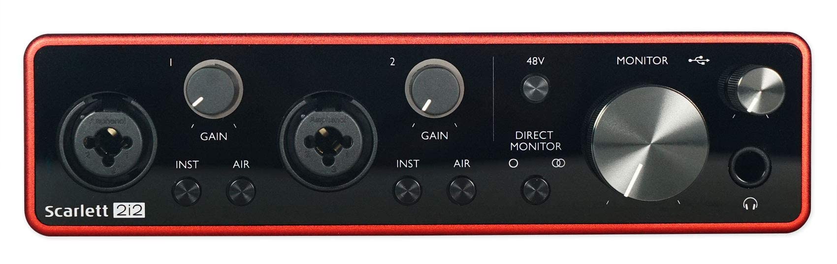 Focusrite Interface audio USB SCARLETT 2I2 3ème génération 192KHz avec Pro Tools First