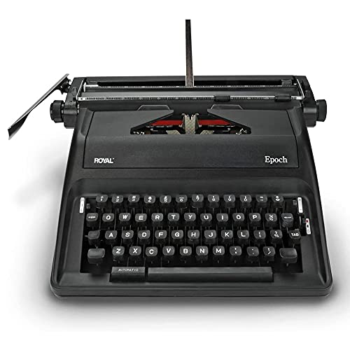 Royal Machine à écrire manuelle Epoch 79100G (noire)