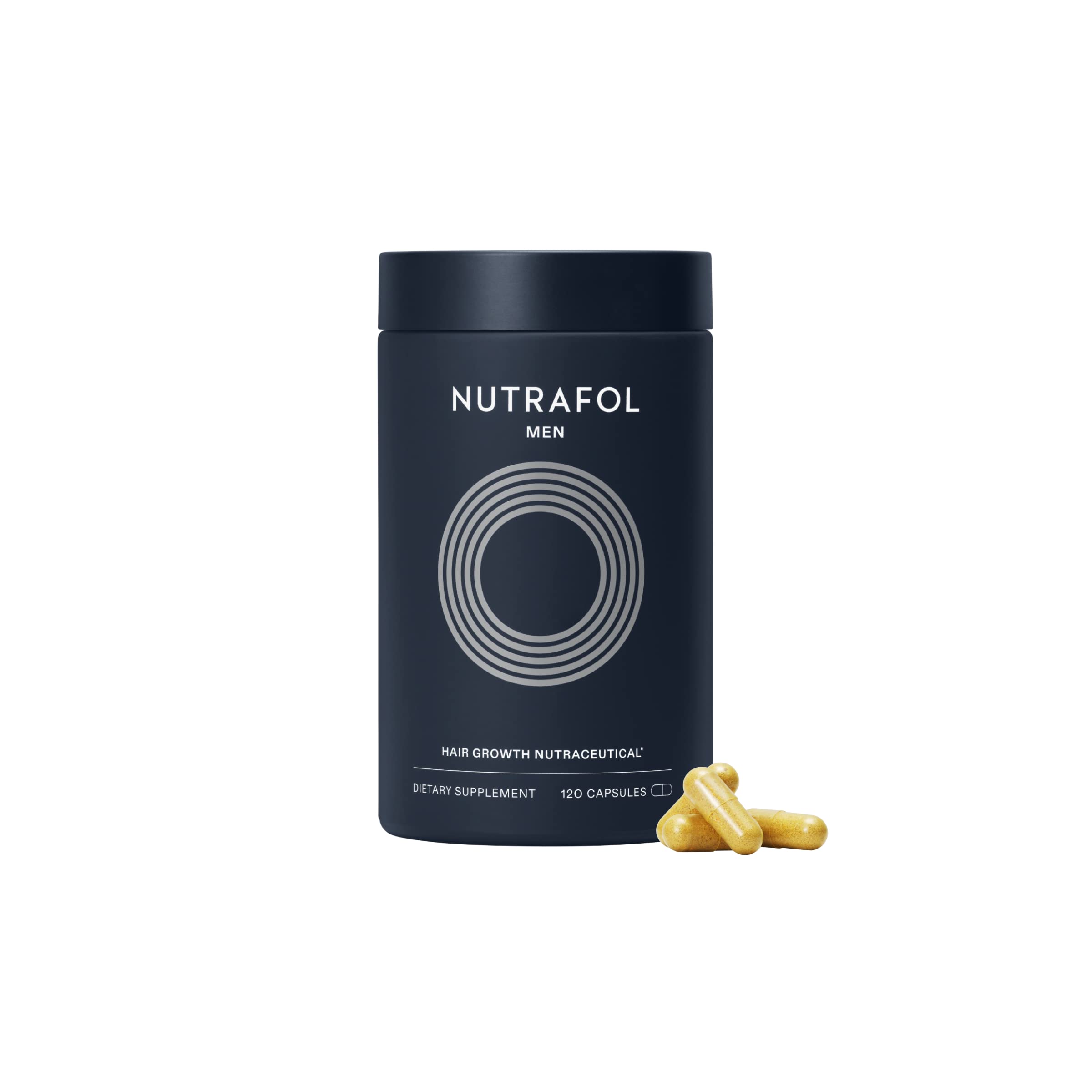  Nutrafol Supplément de croissance des cheveux pour hommes | Cliniquement efficace pour des cheveux visiblement plus épais et plus forts avec une plus grande couverture du cuir chevelu | Recommandé...