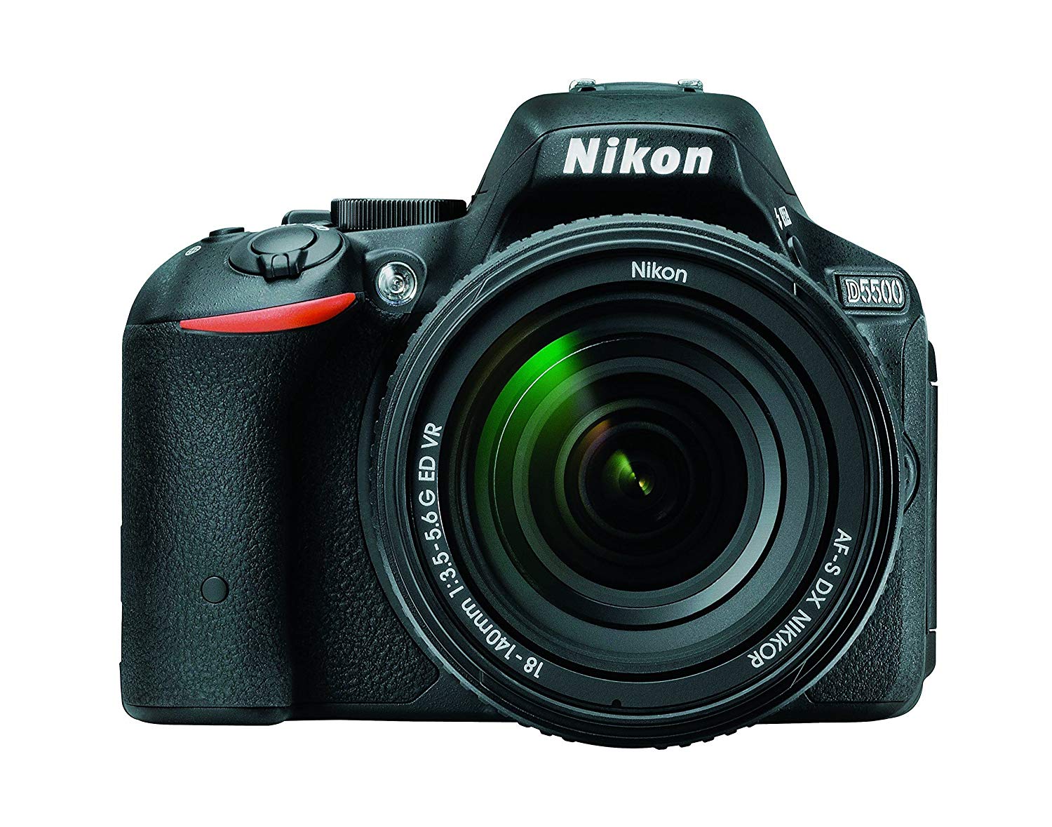 Nikon Reflex numérique au format DX D5500 avec kit VR 18-140 mm (noir)