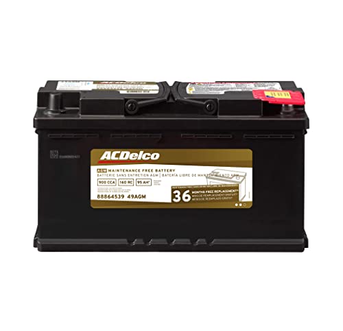 ACDelco Gold 49AGM Garantie 36 mois Batterie AGM BCI Groupe 49