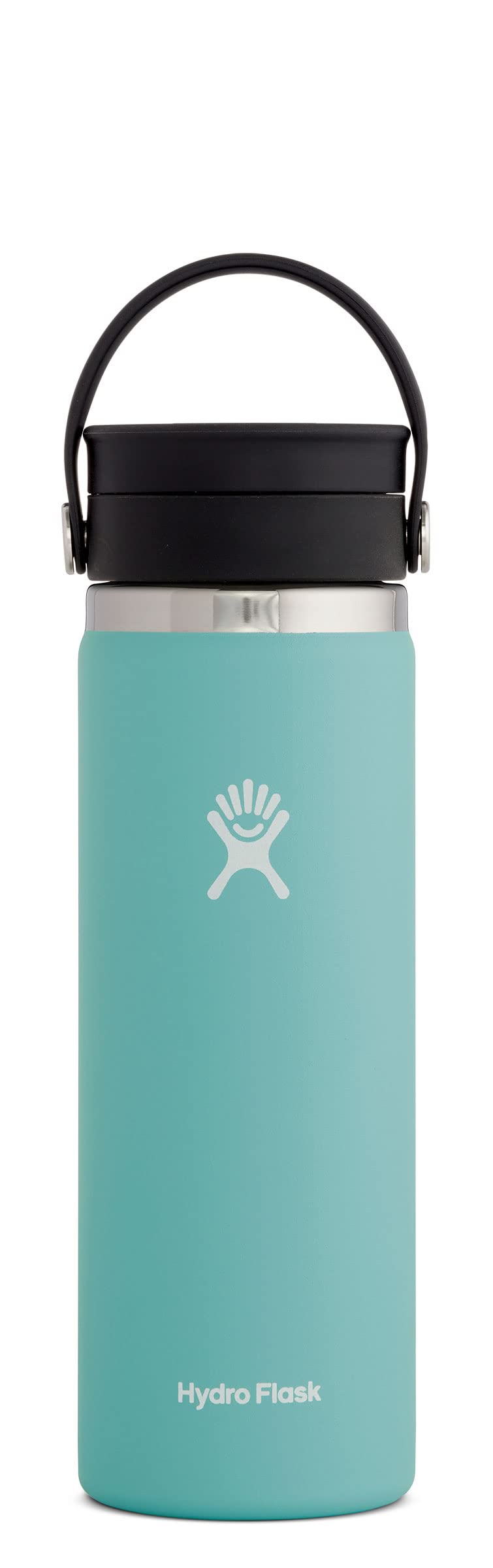 Hydro Flask Bouteille à col large de 20 oz avec couvercle Flex Sip Alpine