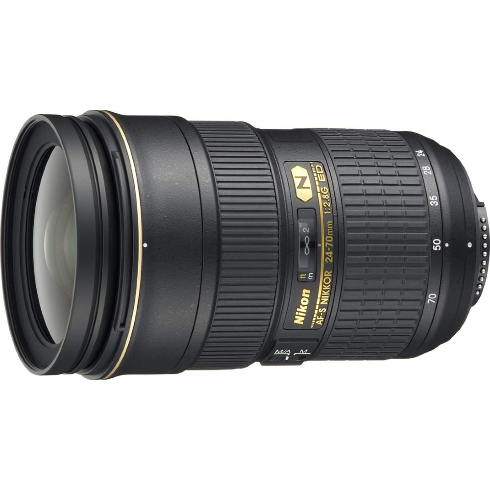 Nikon Objectif zoom grand angle Nikkor 24-70 mm f / 2.8G ED Auto Focus-S (remis à neuf certifié)