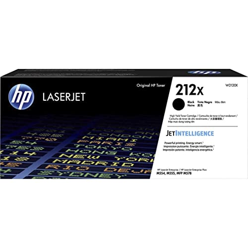 HP 212X | W2120X | Cartouche de toner | Noir | Haut ren...