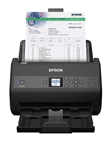 Epson Workforce ES-865 Scanner de documents recto verso...