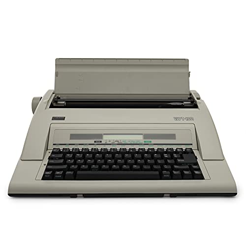 Nakajima Machine à écrire électronique portable WPT-160 avec écran et mémoire