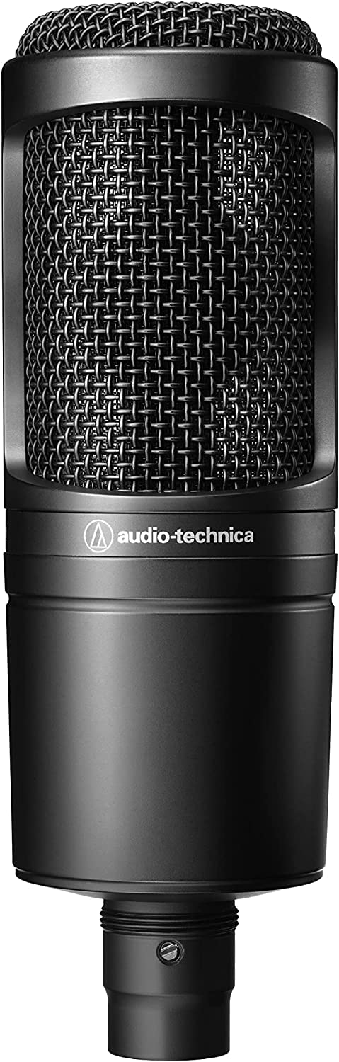 audio-technica Microphone XLR de studio à condensateur cardioïde AT2020