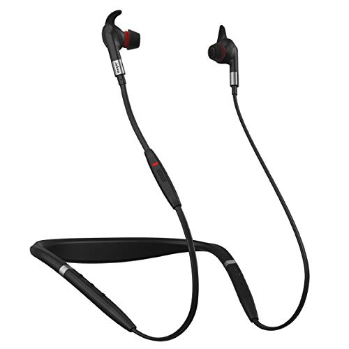 Jabra Écouteurs intra-auriculaires sans fil Bluetooth Evolve 75e MS Teams avec micro - Réduction du bruit