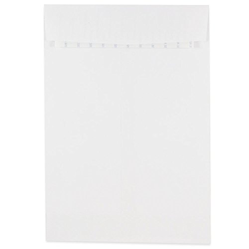 JAM Paper Enveloppes à bout ouvert - Blanc - Autocollant