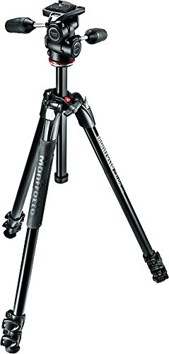 Manfrotto MK290XTA3-3WUS 290 Kit de tête à 3 voies Xtra (noir)