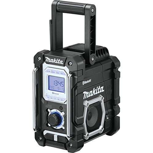 Makita Radio de chantier sans fil Bluetooth au lithium-...