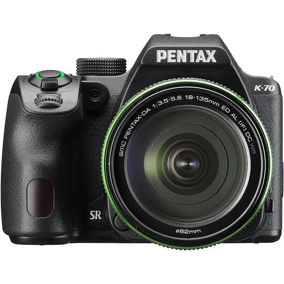 Pentax Appareil photo reflex numérique Wi-Fi  K-70 tous temps et objectif AL WR 18-55 mm