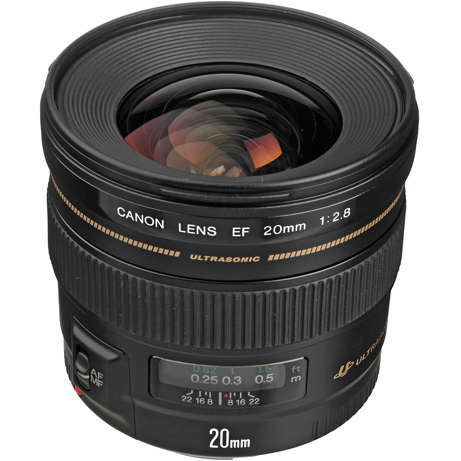 Canon Objectif  EF 20mm F / 2.8 USM Grand Angle Premier