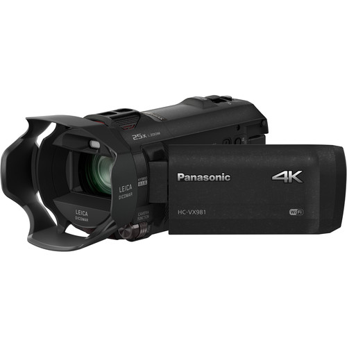 Panasonic Caméscope  HC-VX981 Wi-Fi 4K Ultra HD