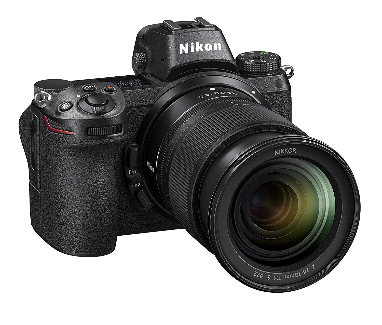 Nikon Appareil photo sans miroir au format  Z7 FX avec objectif NIKKOR Z 24-70 mm f / 4 S
