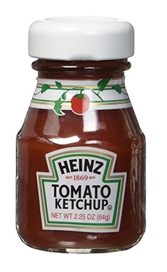 Heinz Caisse de 60 bouteilles de ketchup