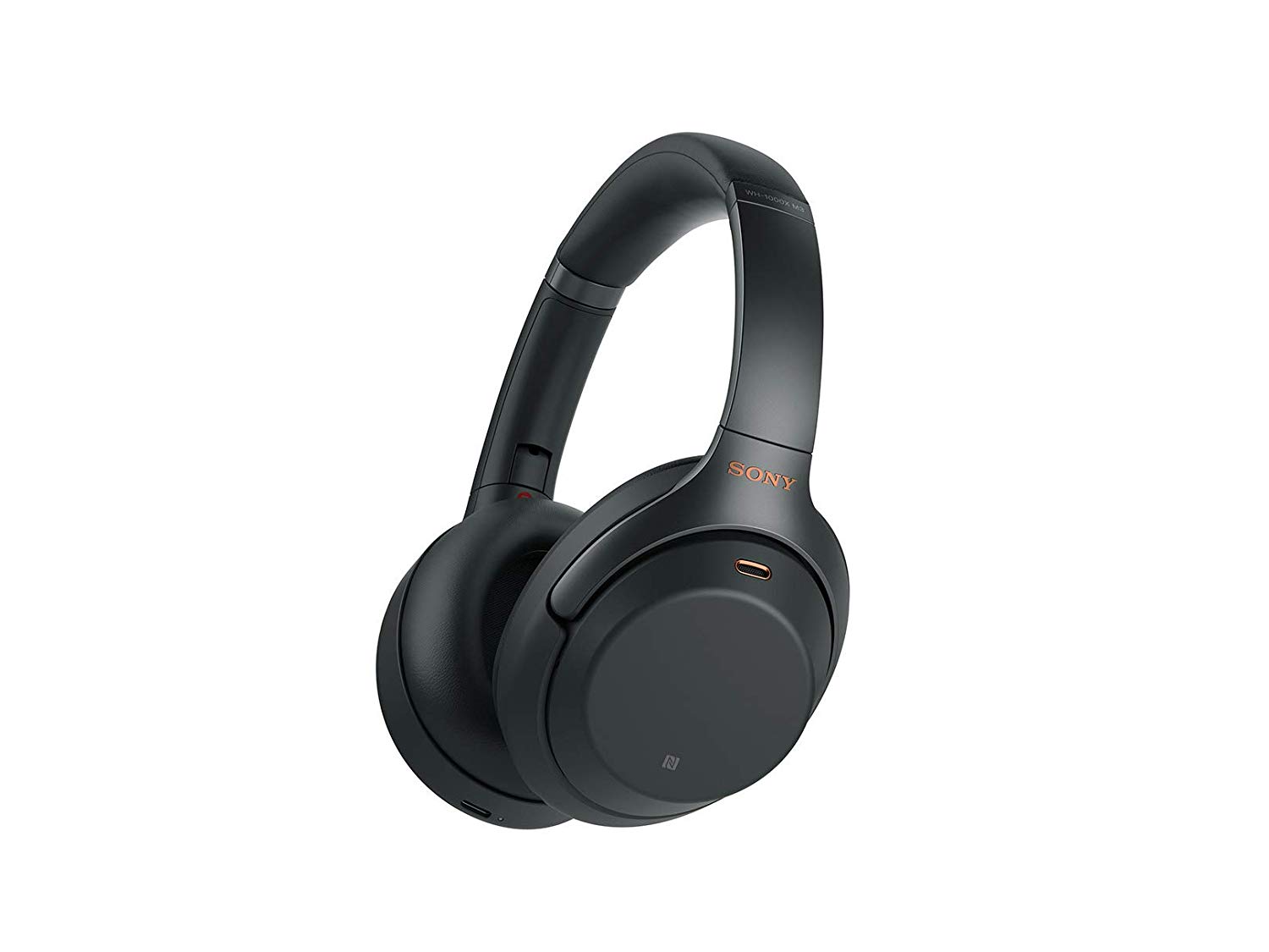 Sony Casque supra-auriculaire sans fil Bluetooth  WH-1000XM3 avec micro et NFC - Réduction du bruit